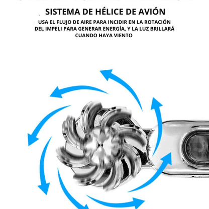 LUCES LED EÓLICAS - PACK 2 UNID.